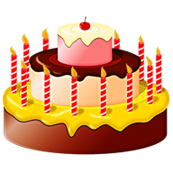 Birthday cake app